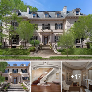 Experience luxury: 11-bedroom MA Beaux-Arts Villa with iconic curved staircase