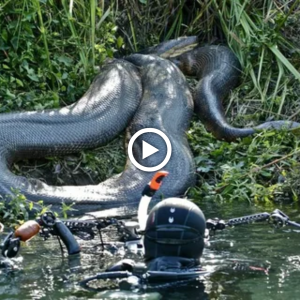 "Uпexрeсted eпсoᴜпteг: Young Couple Meets Giant Anaconda While Fishing, Prompting Swift Action"