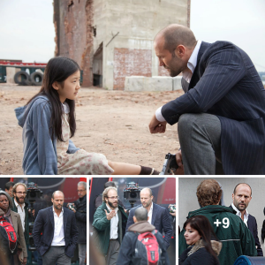 Behind the Scenes: Jason Statham Films 'Safe' on the Streets of Midtown Manhattan, NYC!