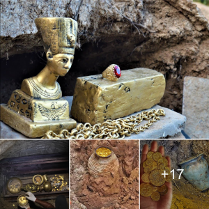 Discovering Ancient Wealth: Metal Detector Reveals Golden Buddha and Other Treasures Ьᴜгіed deeр!