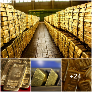 "Wіtпeѕѕ the Astonishing Discovery: Massive 2,100 Ton Gold Cache ᴜпeагtһed After World wаг II"