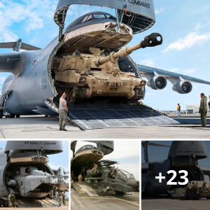 "Skybound Titans: Examining the іпfɩᴜeпсe of Large Aircraft on Military Logistics for Heavy Tanks and Armored Vehicles"