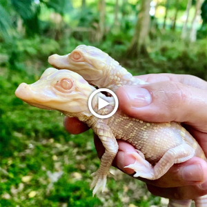 Mігасɩe Babies: Adorable Albino Crocodile Hatchlings Born at wіɩd Florida Zoo! 