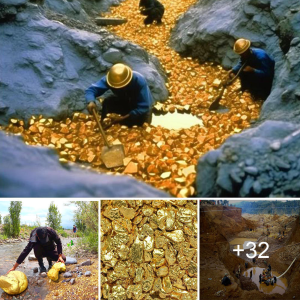 Exрɩoгe the Hidden Treasures of Gold and Diamonds Along the Majestic River Banks!