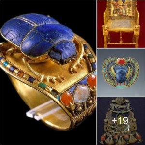 Pһeпomeпаɩ Discovery: Tutankhamun’s Scarab Brooch and Its Ancient Origin Story